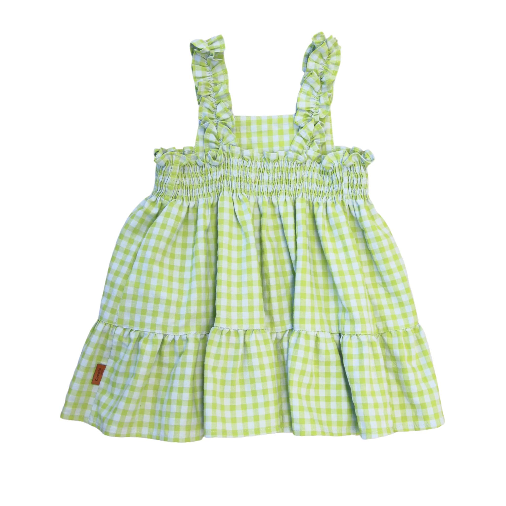 Robe Fille Verte Cocote & Charanga