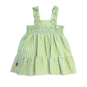 Robe Fille Verte Cocote & Charanga