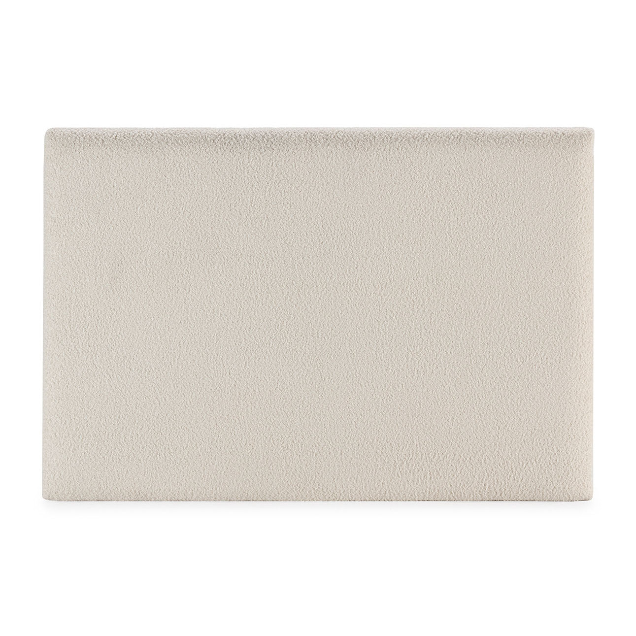 Cabecero Niebla 90x60 cm tela borreguito Beige