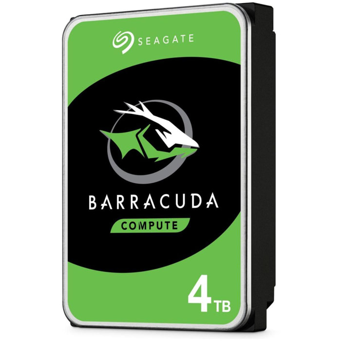 Disque dur interne SEAGATE 4To BarraCuda 3.5'' SATA 5400rpm 25