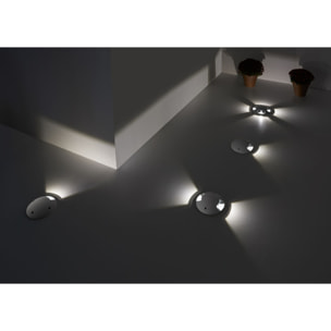 LEDS C4 Baliza IP66 Xena 2 Side LED 4.5 Blanco neutro - 4000K ON-OFF Gris 78lm