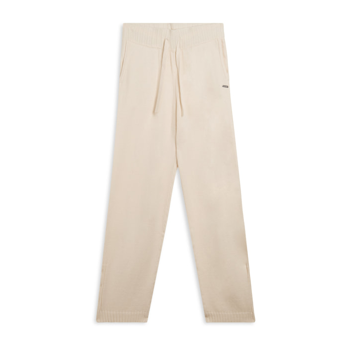 Pantalone donna gamba dritta in tricot
