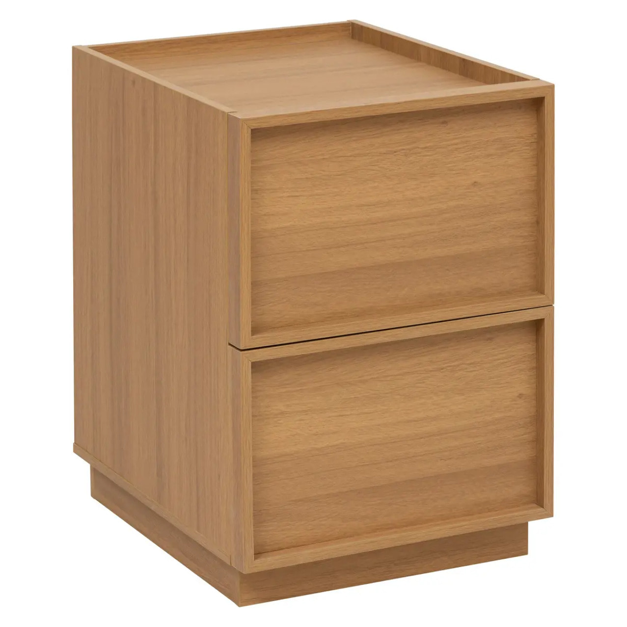 Table de chevet Framy 2 tiroirs en bois