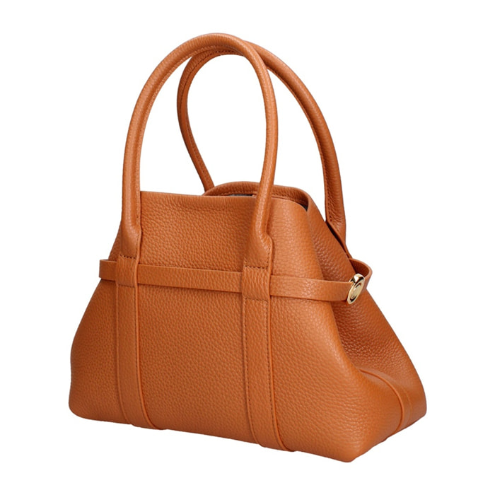 Borsa a mano da donna Made in Italy - Modello Valoria Nova - 100% pelle - 28.0 x 20.0 x 13.0 cm