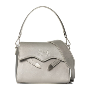 Borsa a tracolla da donna - Modello Iduna Lux - 100% poliuretano - 20.5 x 18.0 x 7.0 cm