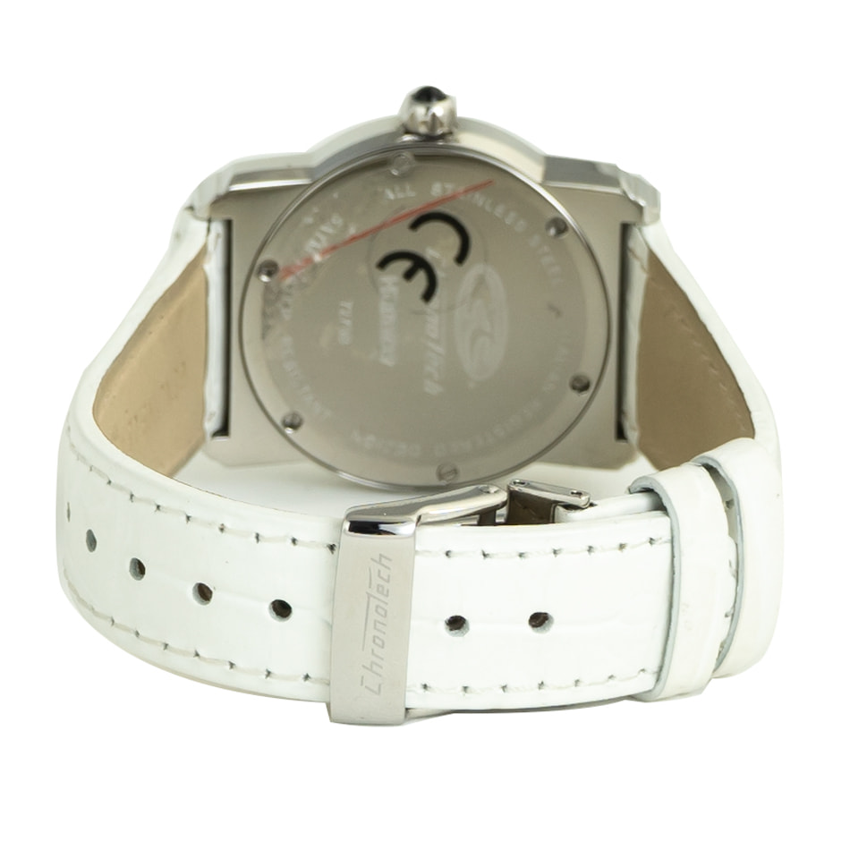 Reloj Chronotech CT7279M-06 Mujer Analogico Cuarzo con Correa de Piel