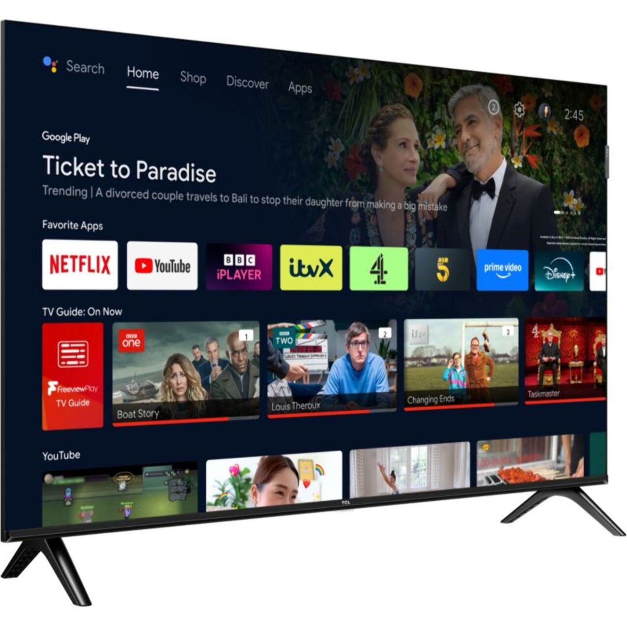 TV QLED TCL 32S59K 2025-32 pouces (80cm)