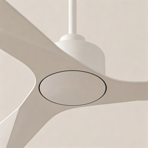 Forlight Ventilador IP20 Mogan Blanco brillante Blanco