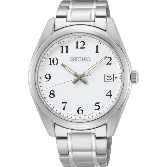 Reloj Seiko SUR459P1 Hombre Analogico Cuarzo con Correa de Acero inoxidable