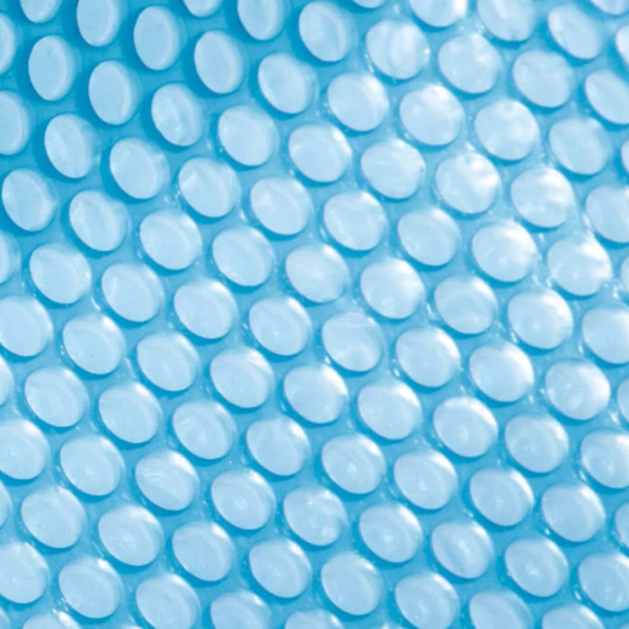 Cubierta de burbujas para piscinas rectangular 4,88 x 2,44m azul