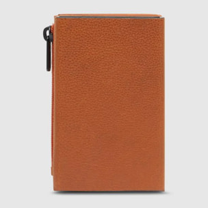 Piquadro Portafoglio compatto con portacarte automatico, porta monete e protezione RFID