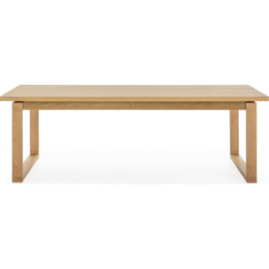 Table à manger rectangulaire en bois - LINE