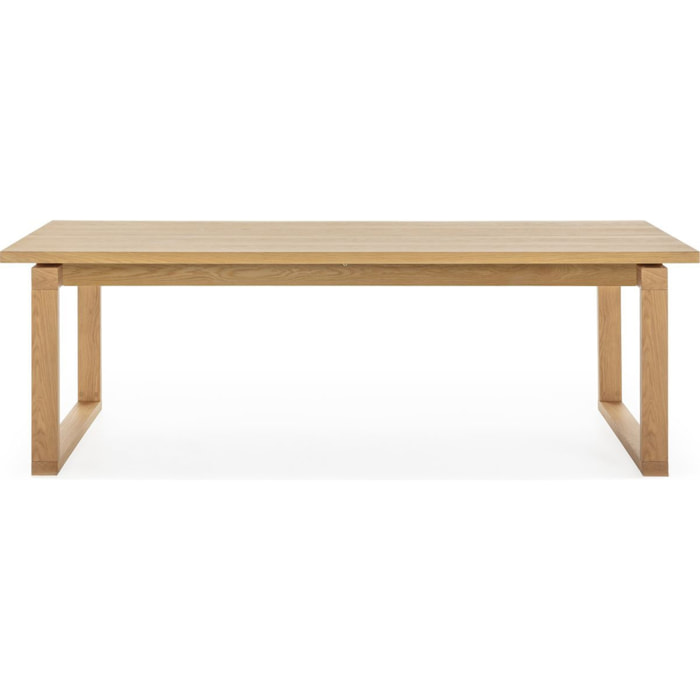 Table à manger rectangulaire en bois - LINE