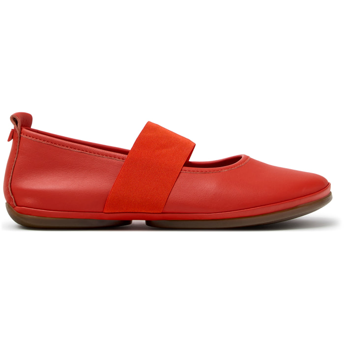 Bailarinas - CAMPER Right Nina - Rojo - Piel lisa