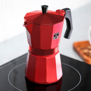 Cecotec Cafetera italiana Mokclassic 900 Red