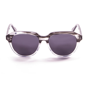 Gafas de sol OCEAN MAVERICKS - Demi negro arriba y blanco trapsparent abajo