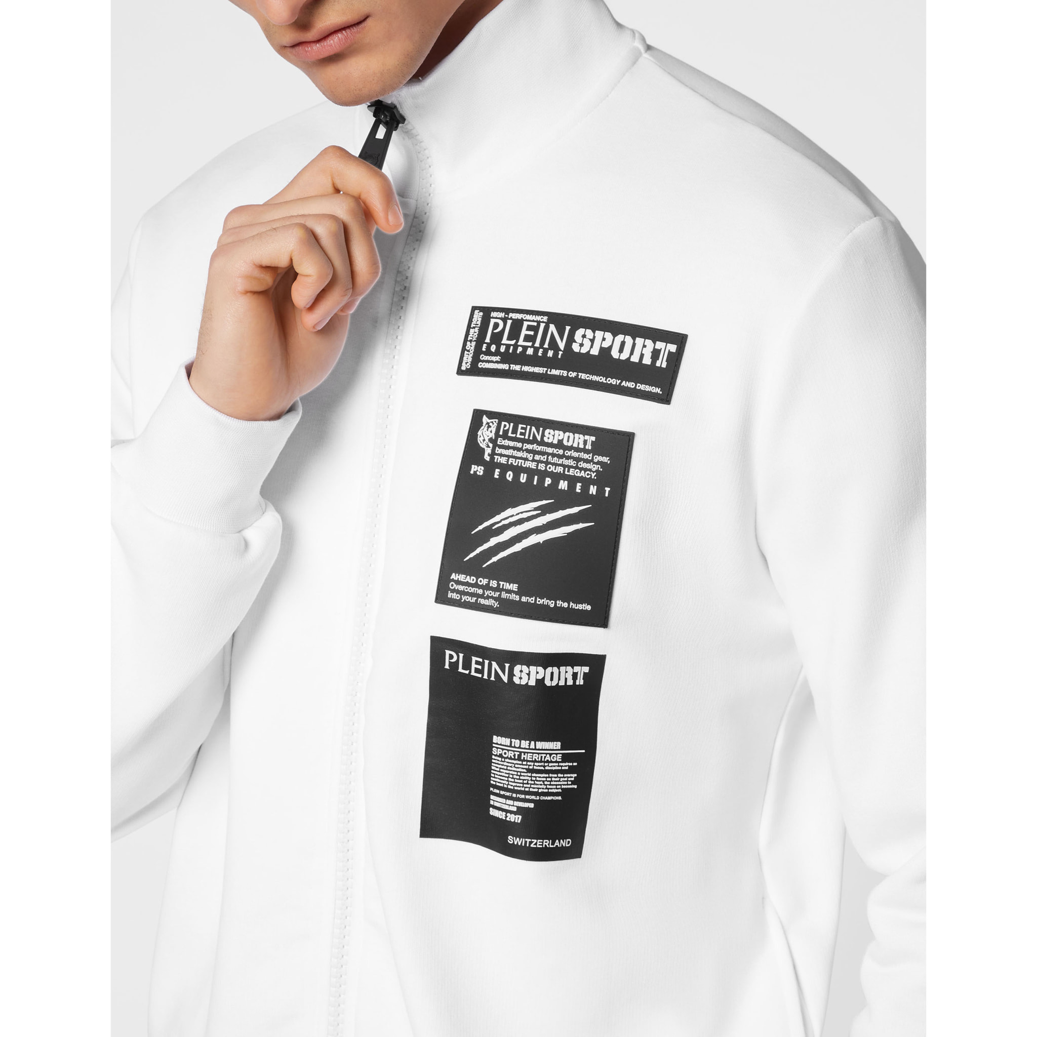 PLEIN SPORT Sweatjacket SCRATCH