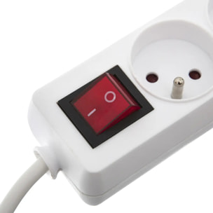 Multiprise 4 prises avec terre