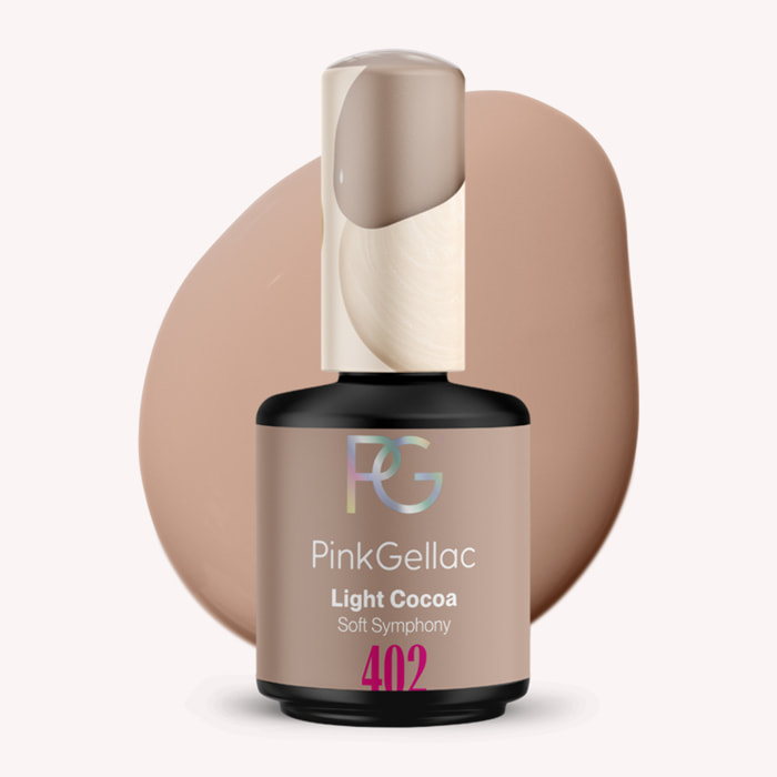 Vernis semi-permanent - 402 Light Cocoa - 15 ml