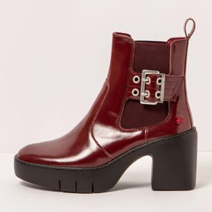 Botines 1658 NAPPA SHINNY BURDEOS/SOFIA color Burdeos