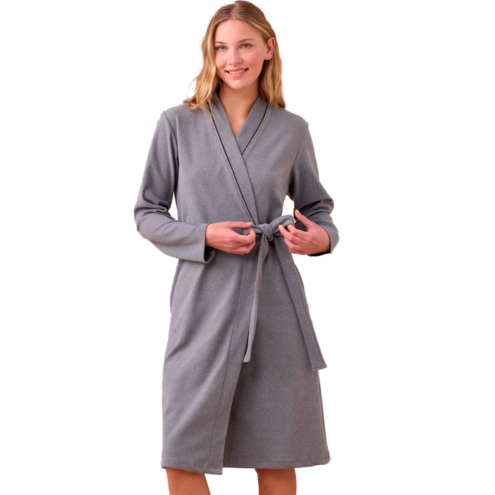 Vestaglia donna micropile soft-touch articolo easy Noidinotte
