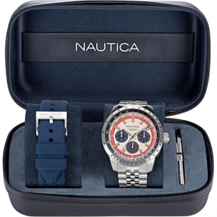 Orologio Nautica PIER 39 Acciaio Silver