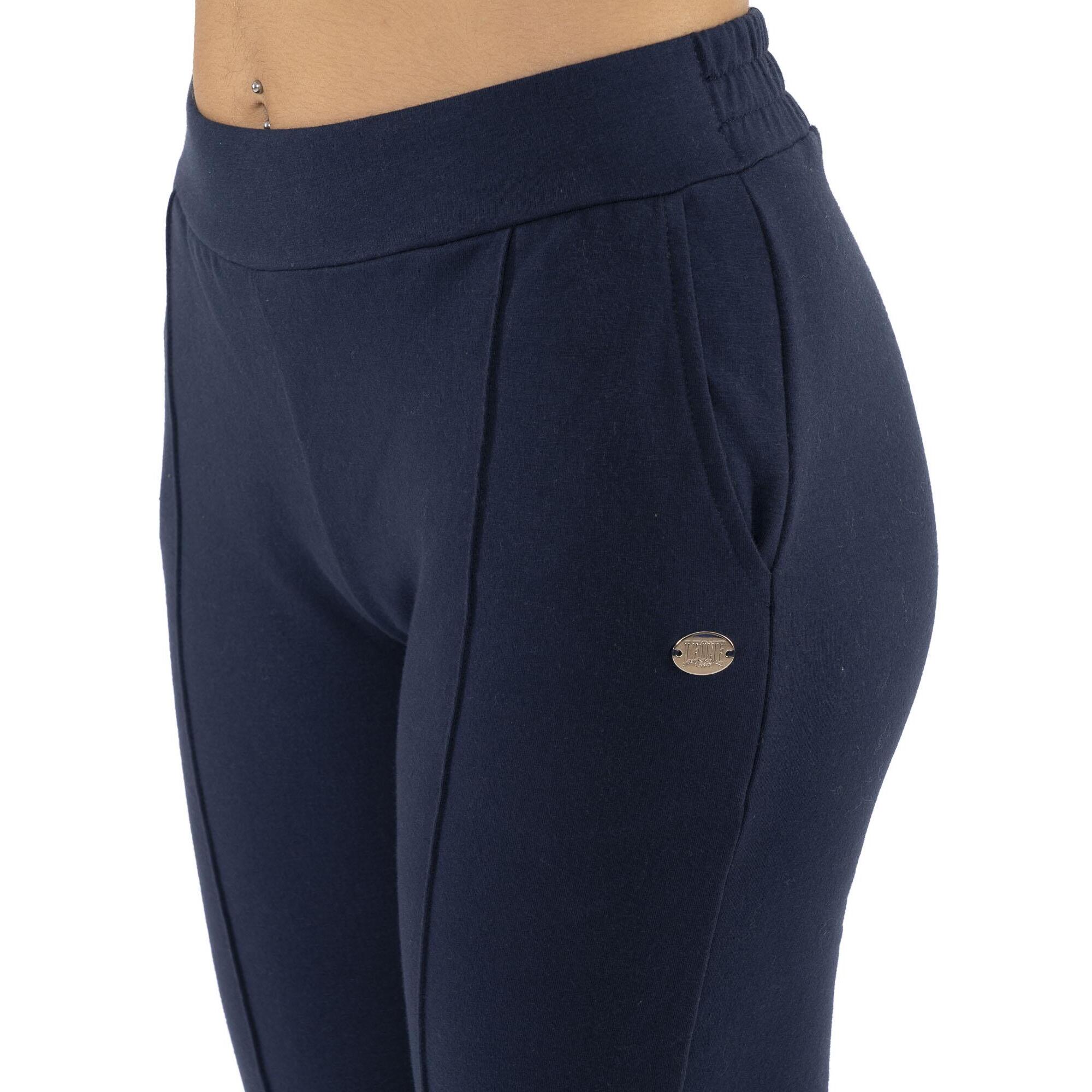 Pantaloni sportivi con riga davanti invernali da donna "Never Without"
