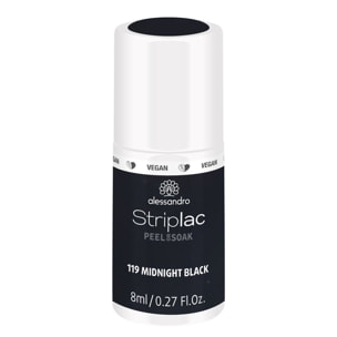 Striplac Peel or Soak - Vernis Semi-permanent - 119 Midnight Black 8 ml