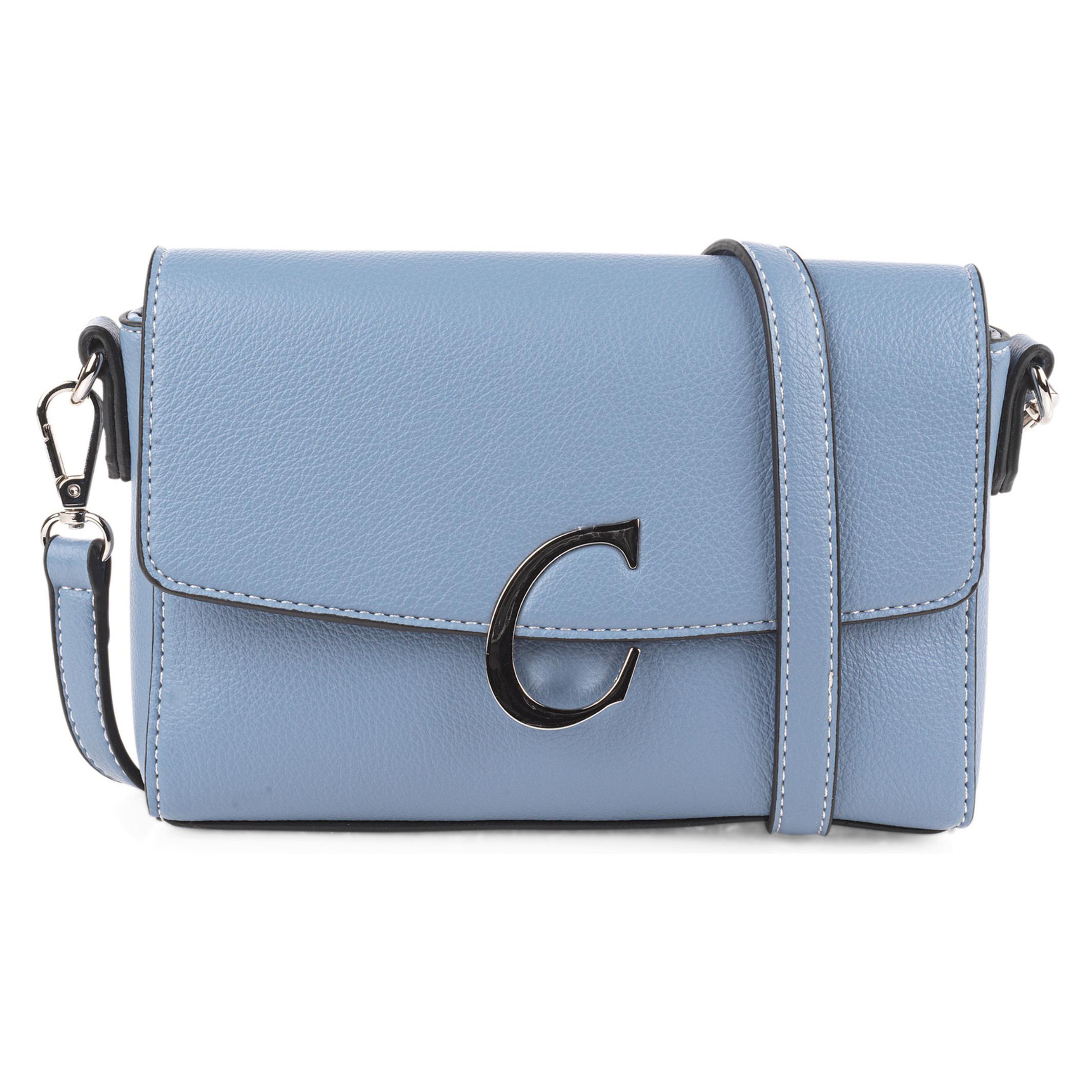 Bolso Bandolera Mujer Sint/Pu Cimarron Albany Azul Tejano