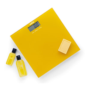 Pèse-personne digital Excelsa- Spa, Verre Jaune