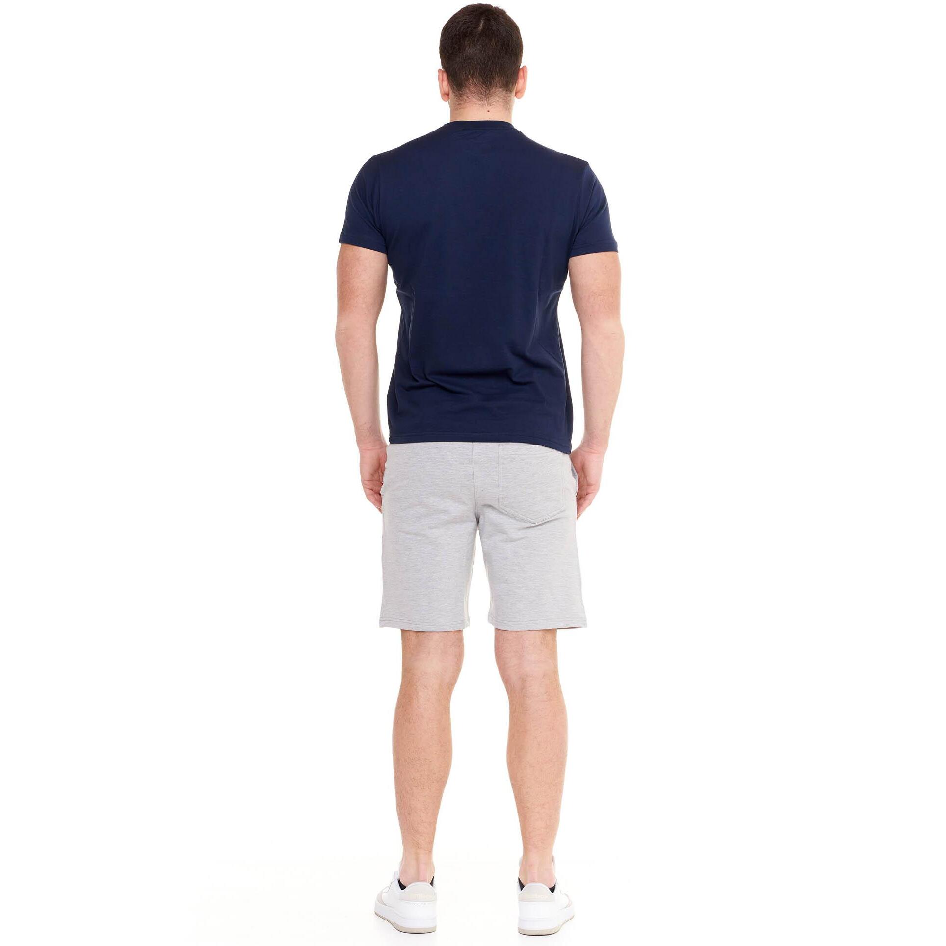 Camiseta de hombre Leone Basic de algodón de manga corta