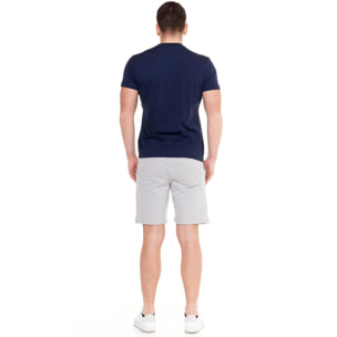 Camiseta de hombre Leone Basic de algodón de manga corta