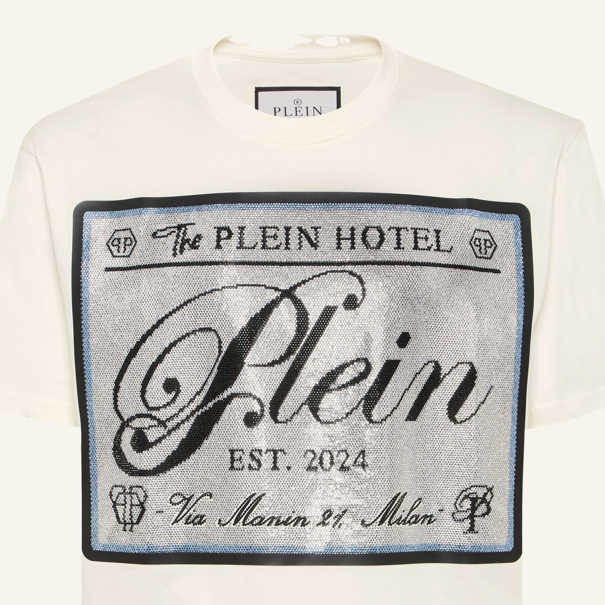 PHILIPP PLEIN Camiseta Cuello Redondo Ss