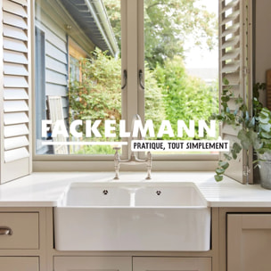 Éponge Végétale Multi-Surfaces fragiles Fackelmann Tecno