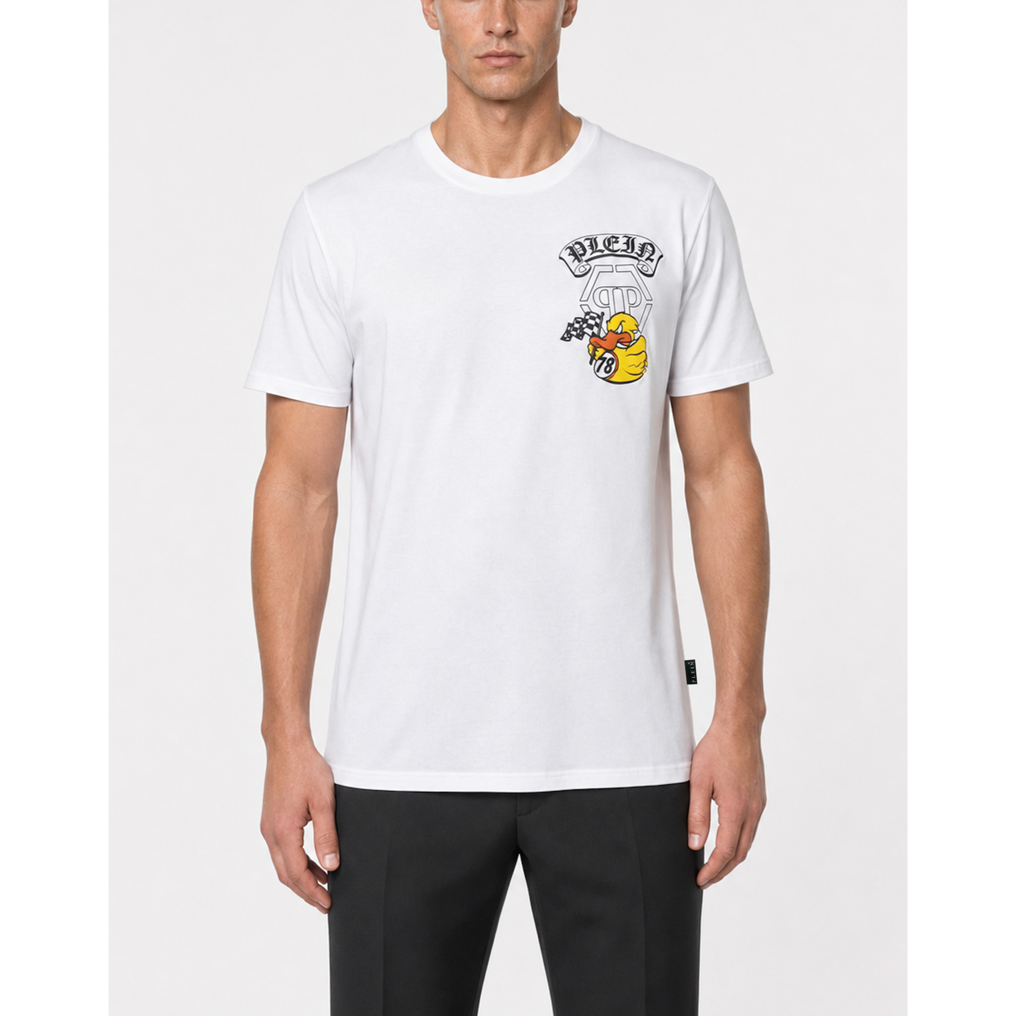 PHILIPP PLEIN T-shirt girocollo a maniche corte DUCK