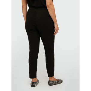 Fiorella Rubino - Pantalones skinny de viscosa LENZING™ ECOVERO™ - Negro