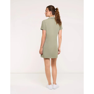 Vestido Corto Caqui - Veka