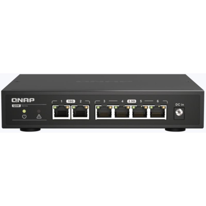 Switch ethernet QNAP QSW-2104-2T 4ports 2.5Gb et 2ports 10Gb