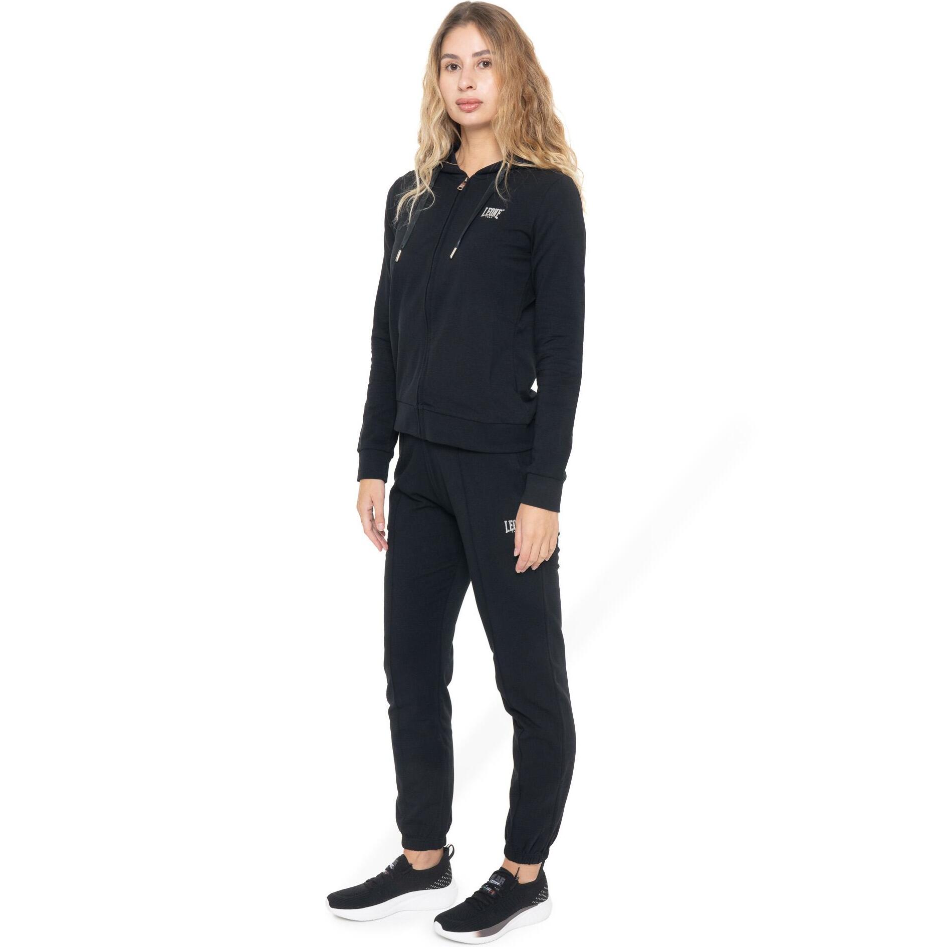 Chándal mujer Leone 1947 Apparel Never Without cremallera capucha invierno