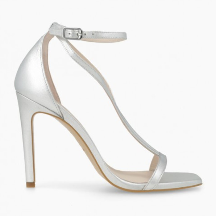 SANDALIAS PLATEADAS WALKER