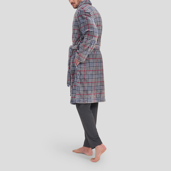 Bata larga gris