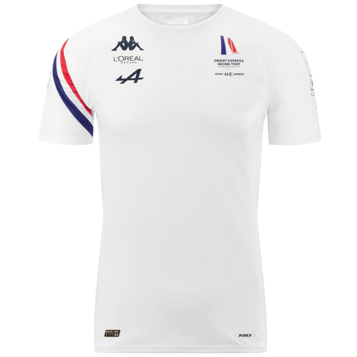 Maglie gioco Kappa Uomo Abou Pro 7 Orient Express Bianco