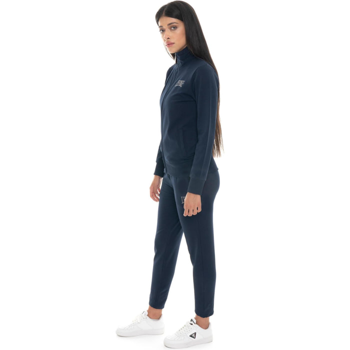Tuta invernale donna collo alto e zip, pantalone dritto Leone 1947 All You Need