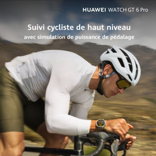 Montre connectée HUAWEI Pack Watch GT6 Pro 46mm Noir+FreeBuds6I Blanc