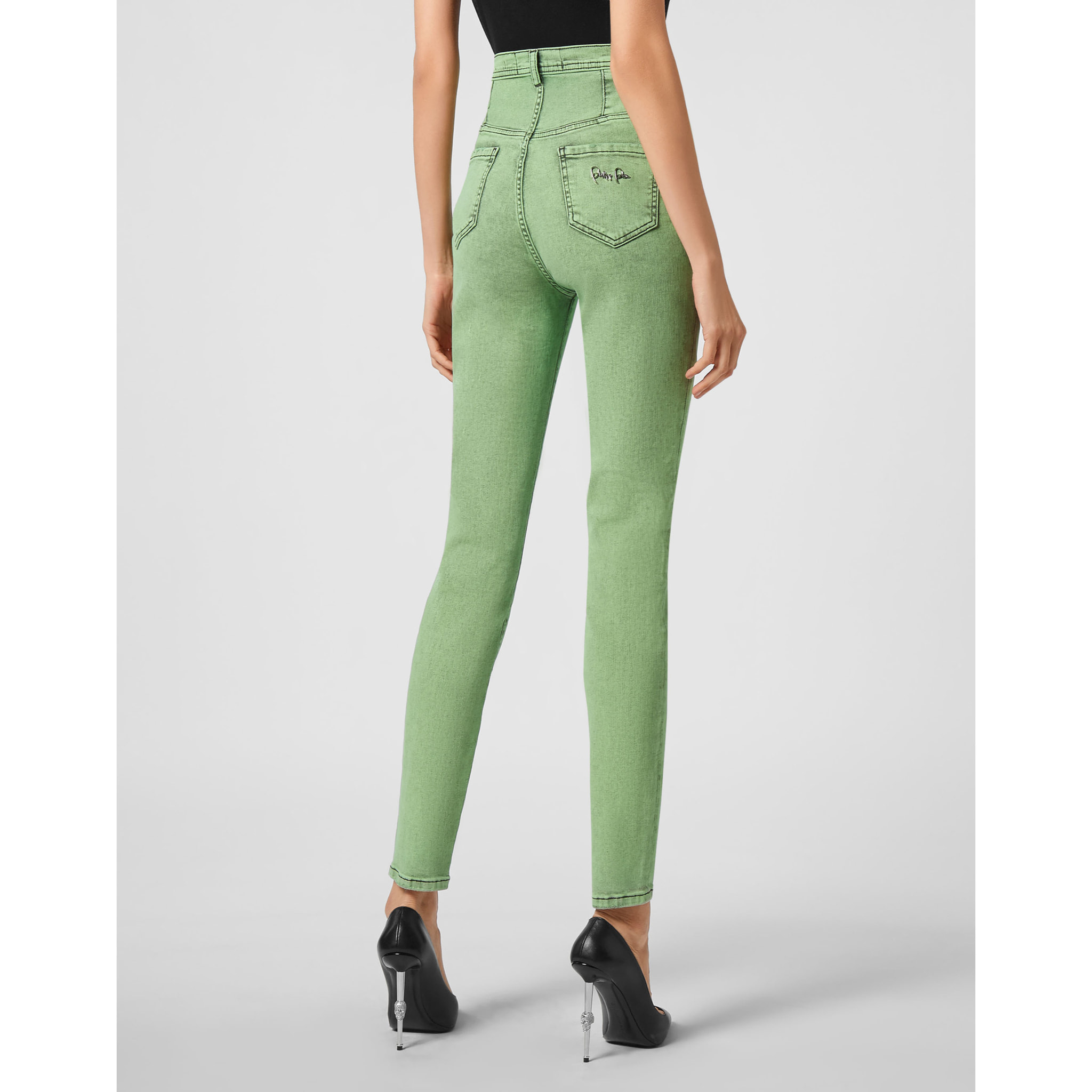 PHILIPP PLEIN Super High Waist Jegging