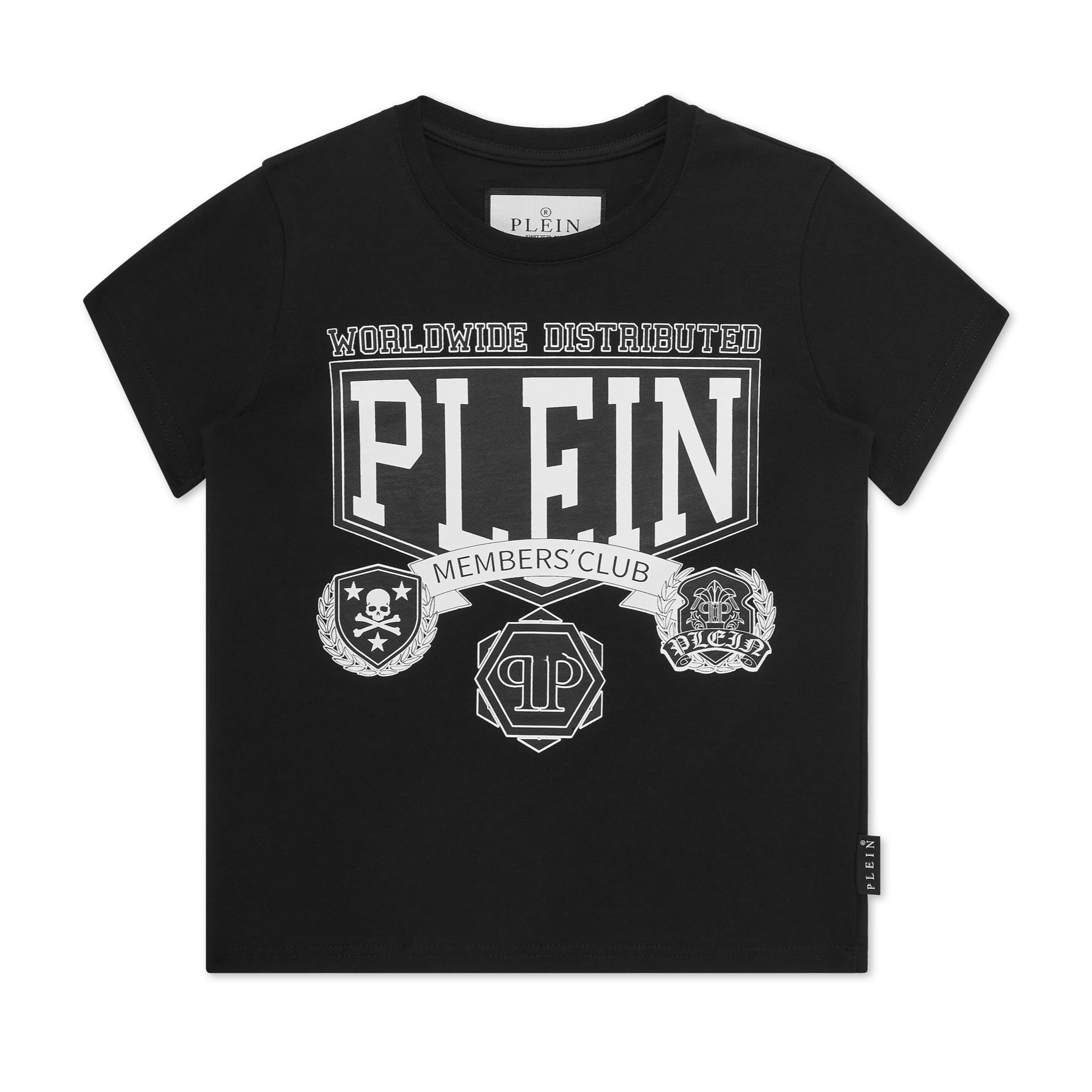 PHILIPP PLEIN T-Shirt Round Neck Ss COLLEGE