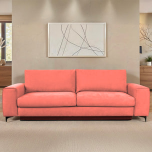 Canapé Velours Droit Fiesole - 3 Places