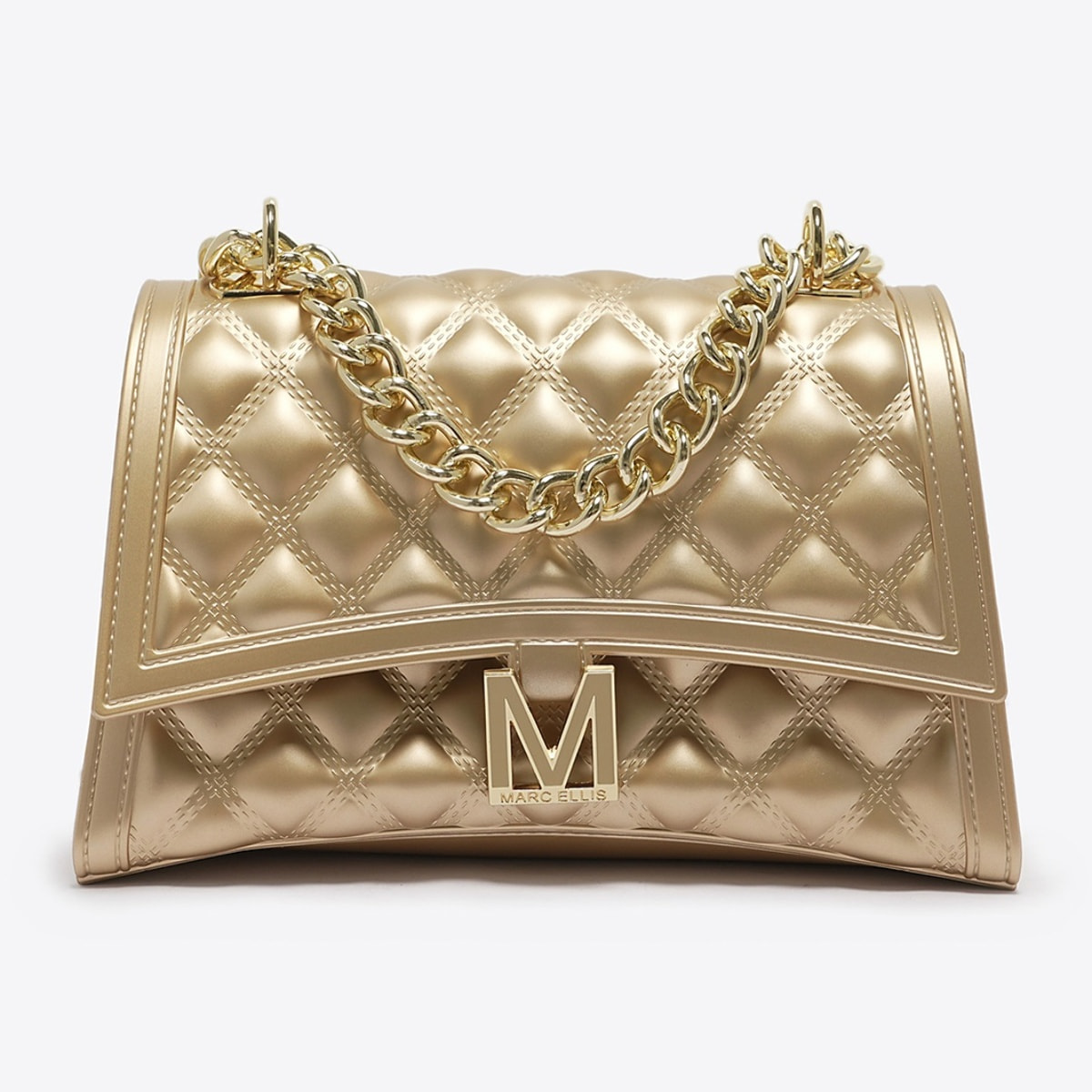 Borsa a mano da donna - Modello False - 100% Pvc - 25.0 x 15.0 x 8.0 cm