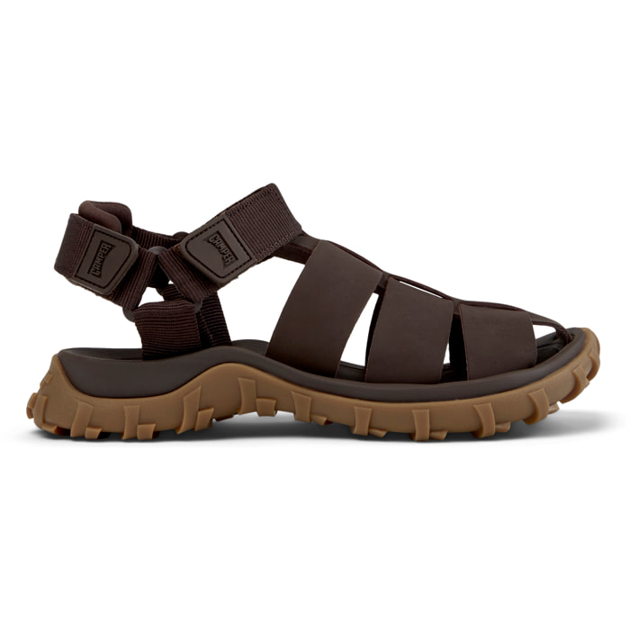 Sandalias - CAMPER Drift Trail - Marron - Cuero de gamuza