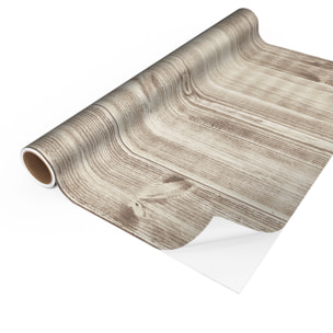 Revêtement sticker sol - PARQUET BOIS DU NEVADA - Rouleau adhésif Protection Anti-dérapant